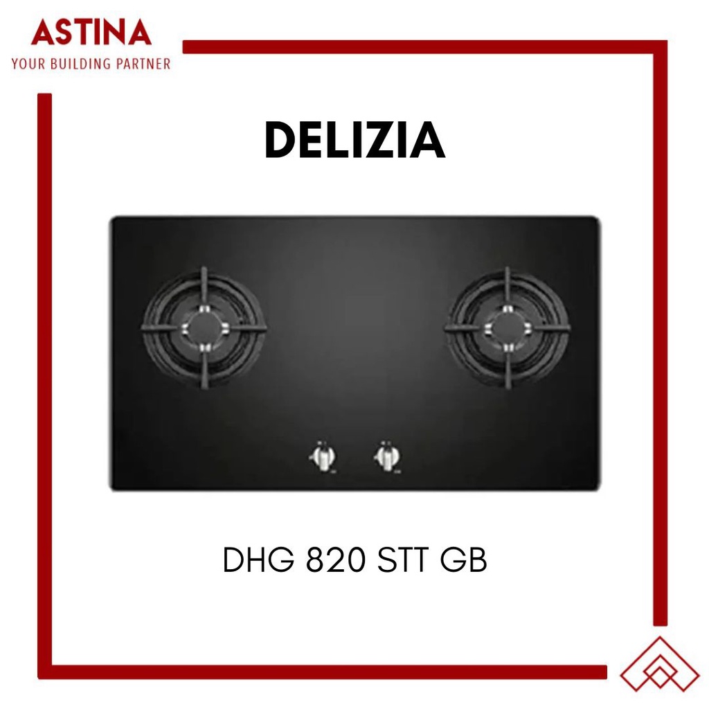 [TERBARU] Kompor Tanam Listrik Delizia DHG 820 STT GB