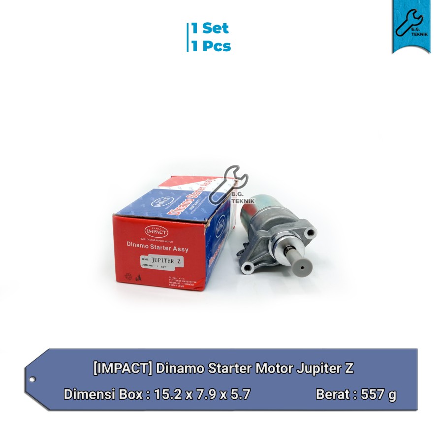 Dinamo starter motor Yamaha Jupiter z Burhan , Vega r [Impact]
