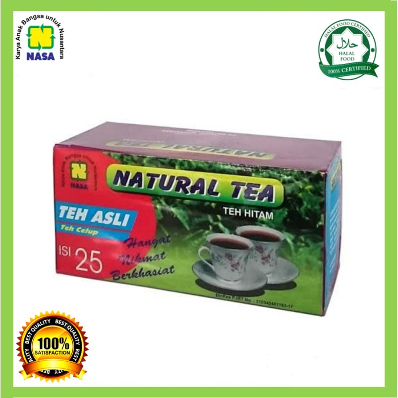 

Teh Kesehatan Natural Teh Celup Nasa Tea Hitam Asli Berkhasiat ENI STORE