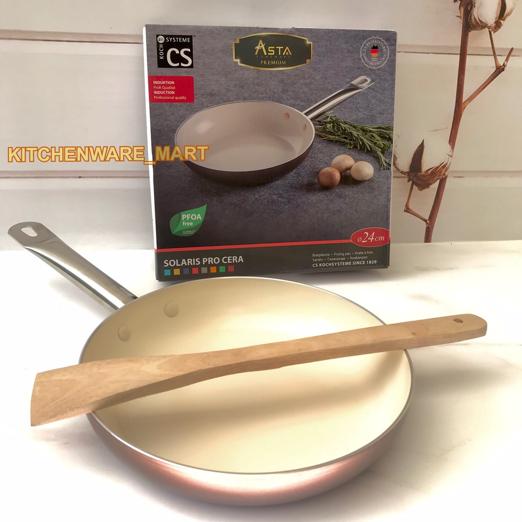 Mayba Ceramic Cookware Cassrole Wok Frypan Ceramics Marble Granite COating- Panci Keramik Wajan Keramik