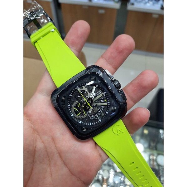 JAM PRIA ALEXANDRE CHRISTIE ORIGINAL RUBBER AC 6577 GREEN STABILO