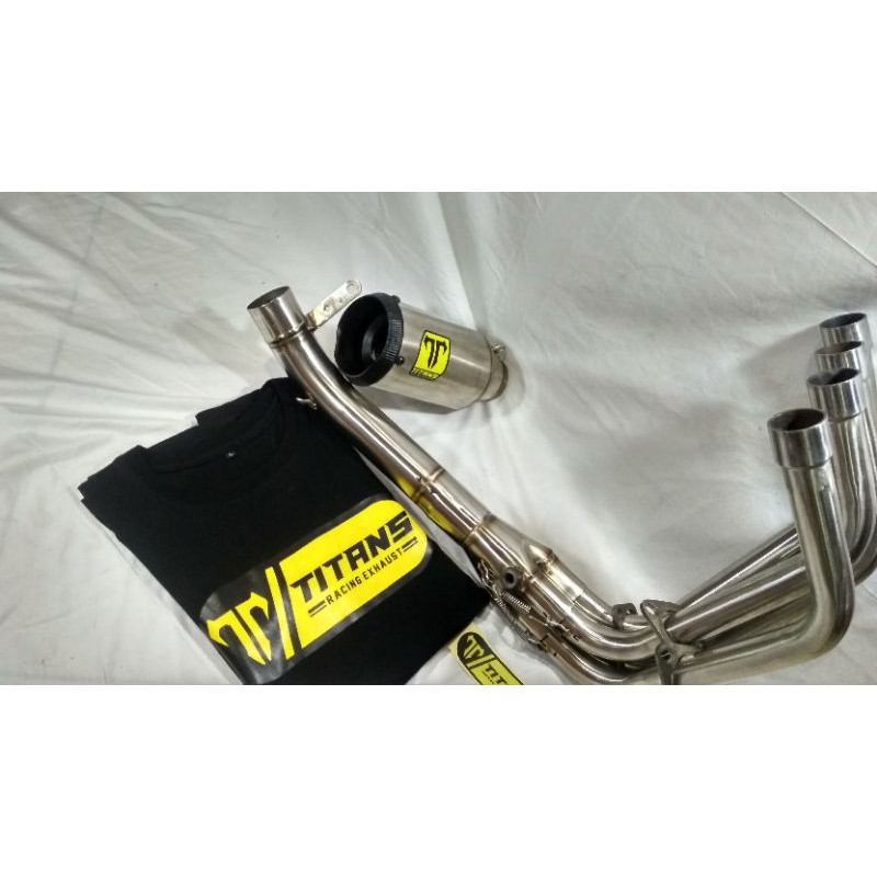 knalpot kawasaki ZX-25R full bending