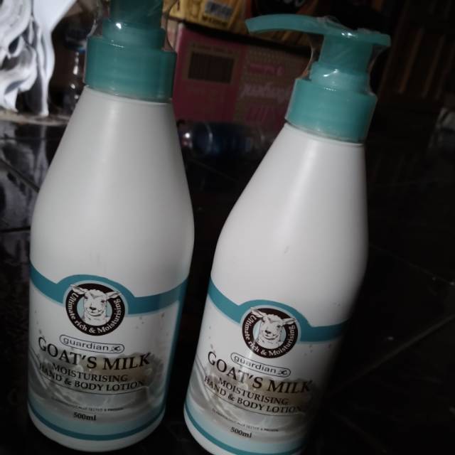 Guardian goat's milk moisturising hand & body lotion