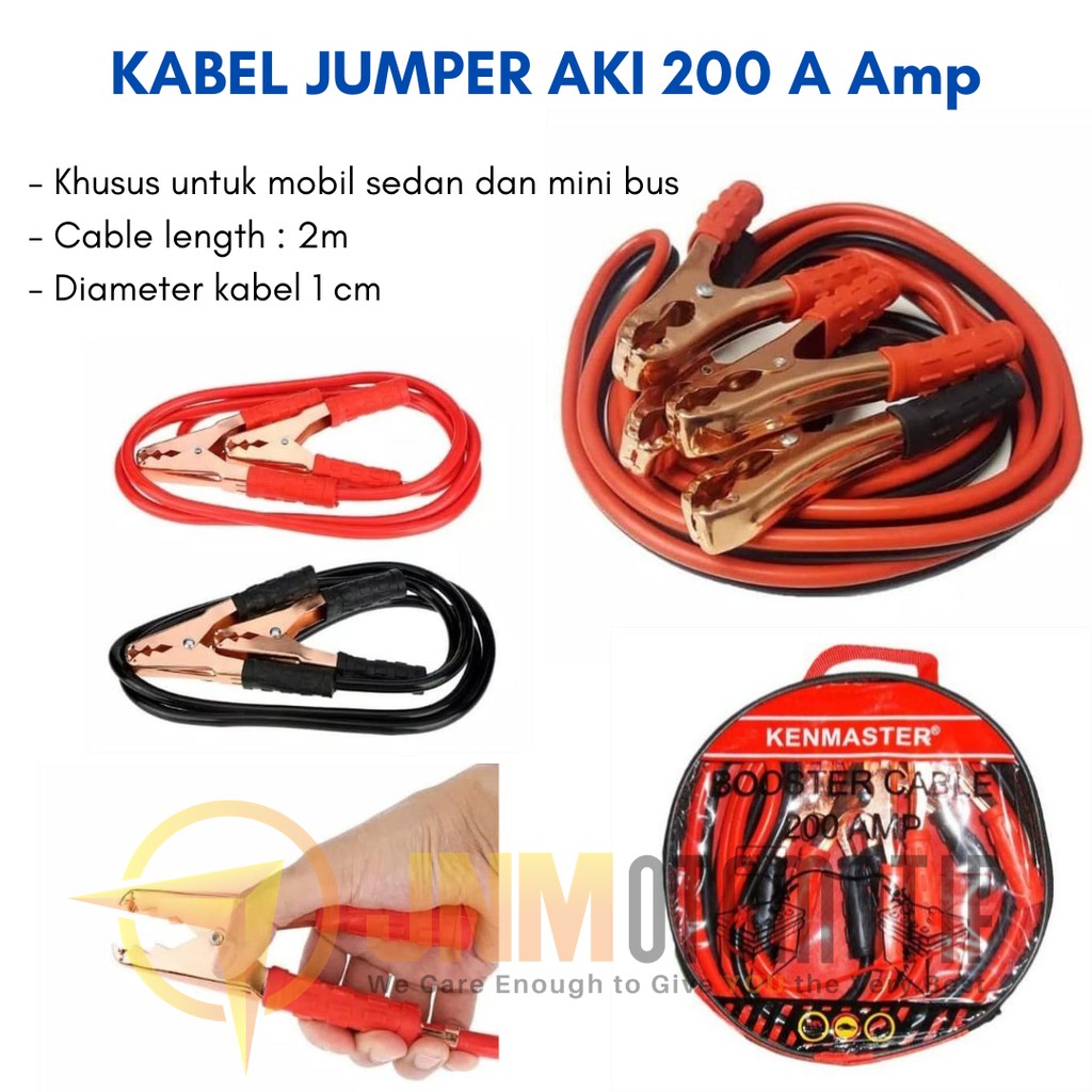 Jual Kabel Jumper Aki A Atau Kabel Booster Starter Mobil Lowin