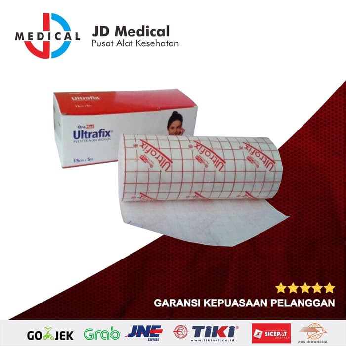 Plester ultrafix 15cm x 5m onemed - ultrafix 15x5