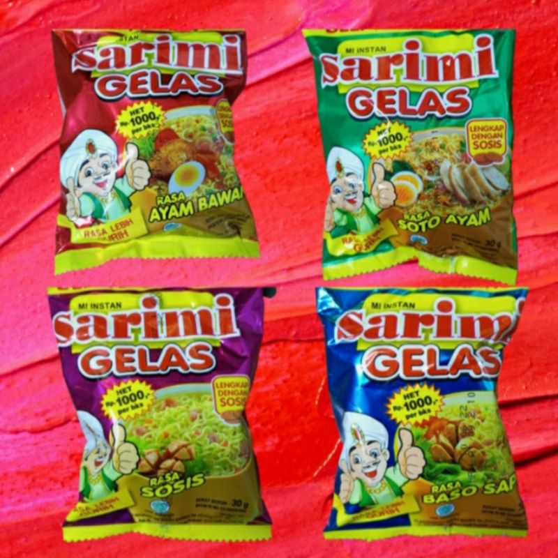 Jual Sarimi Gelas All Variant Rasa 30grx10pcs Shopee Indonesia