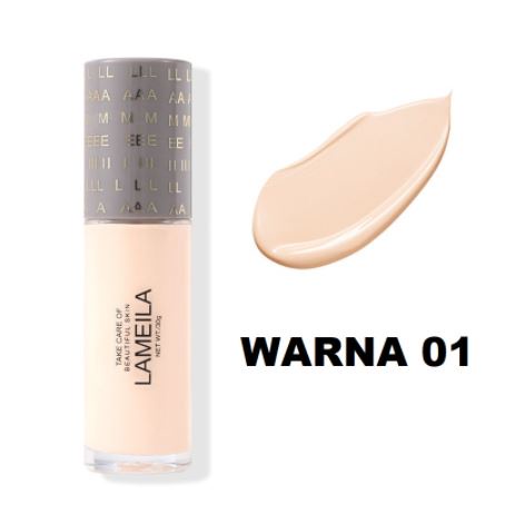 Lameila Light Concealer Foundation Cair LAMEILA NEW Foundation HK 3055