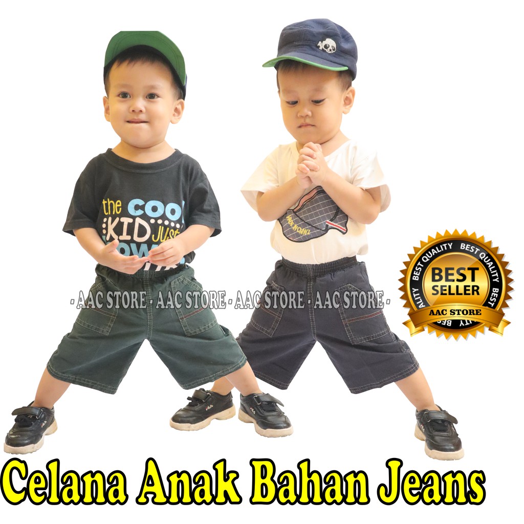 CELANA ANAK SOFT JEANS MURAH, CELANA PENDEK ANAK