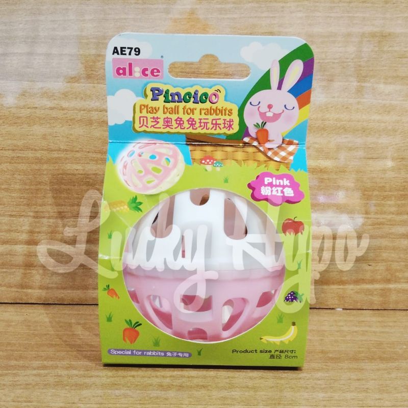 AE79 AE80 Alice PINCICO Play Ball For Rabbits - Mainan Kelinci Bola-2