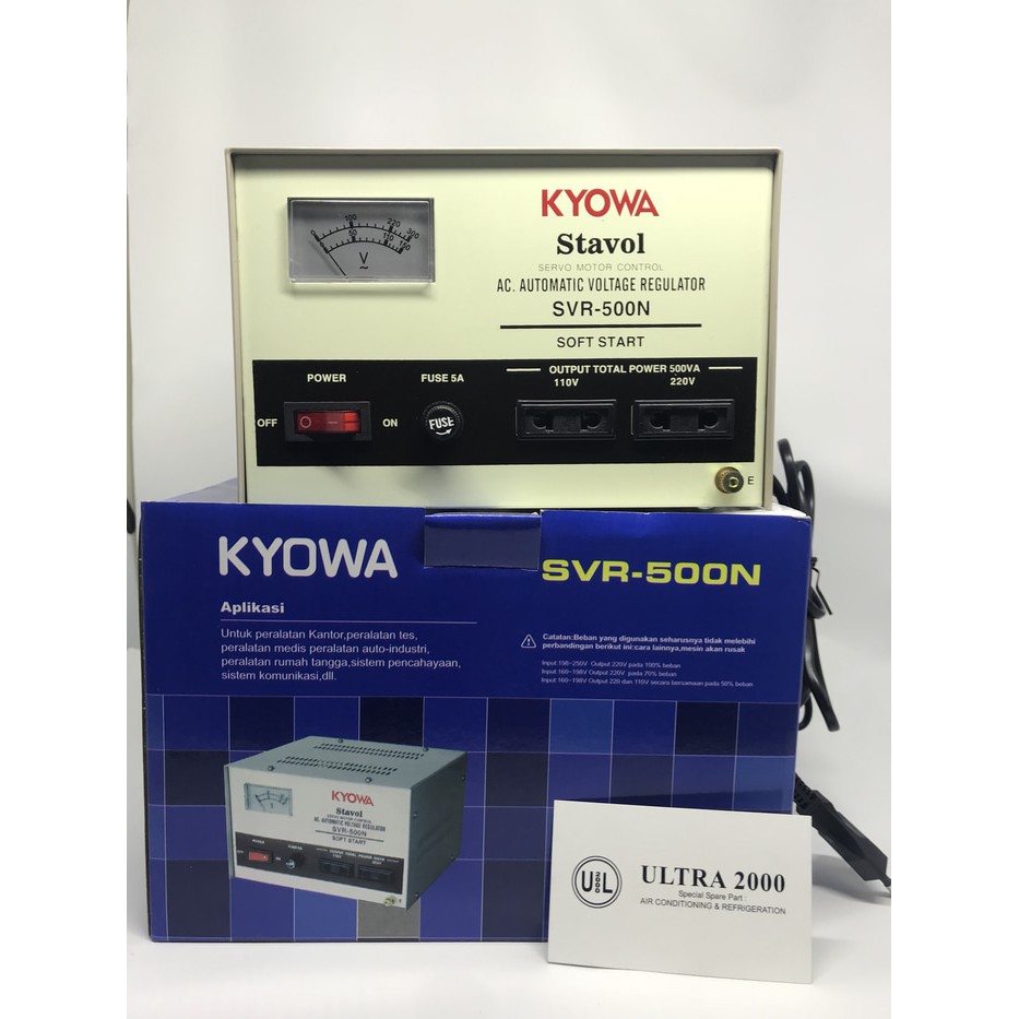 KPS-223 Stabilizer STAVOL 500 Watt KYOWA / Stabilizer Otomatis 500 Watt KYOWA