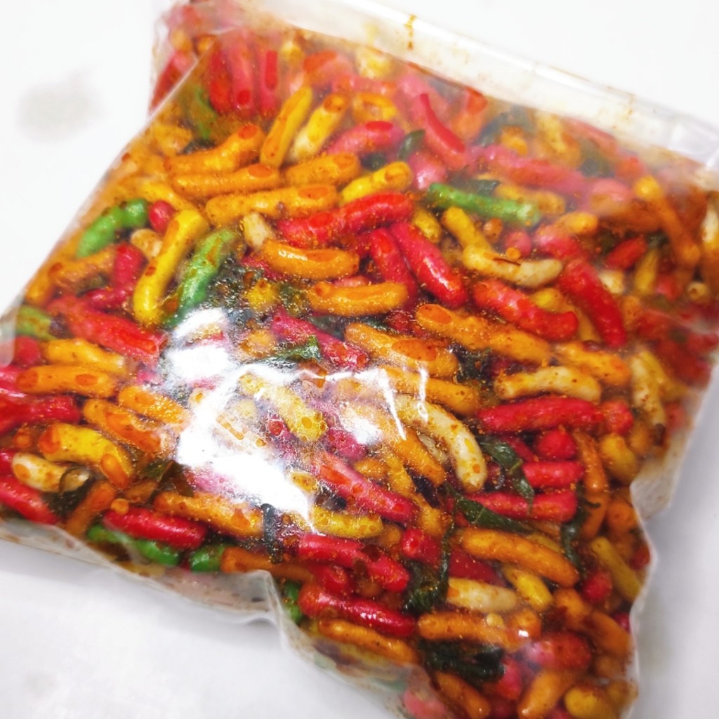 Gurilem Bantet Warna Seblak Kering 500gr Daun Jeruk