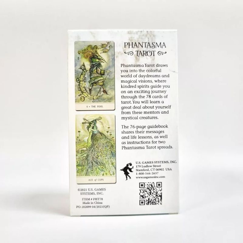 Phantasma Tarot include guide paper