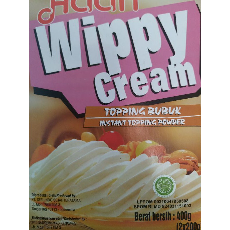 

haan wiipp cream box