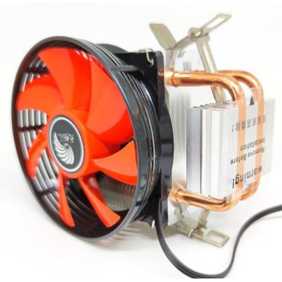 Fan processor gaming tianjifeng amd intel 2 heat pipe 9cm fan asura - Cpu cooler heatsink