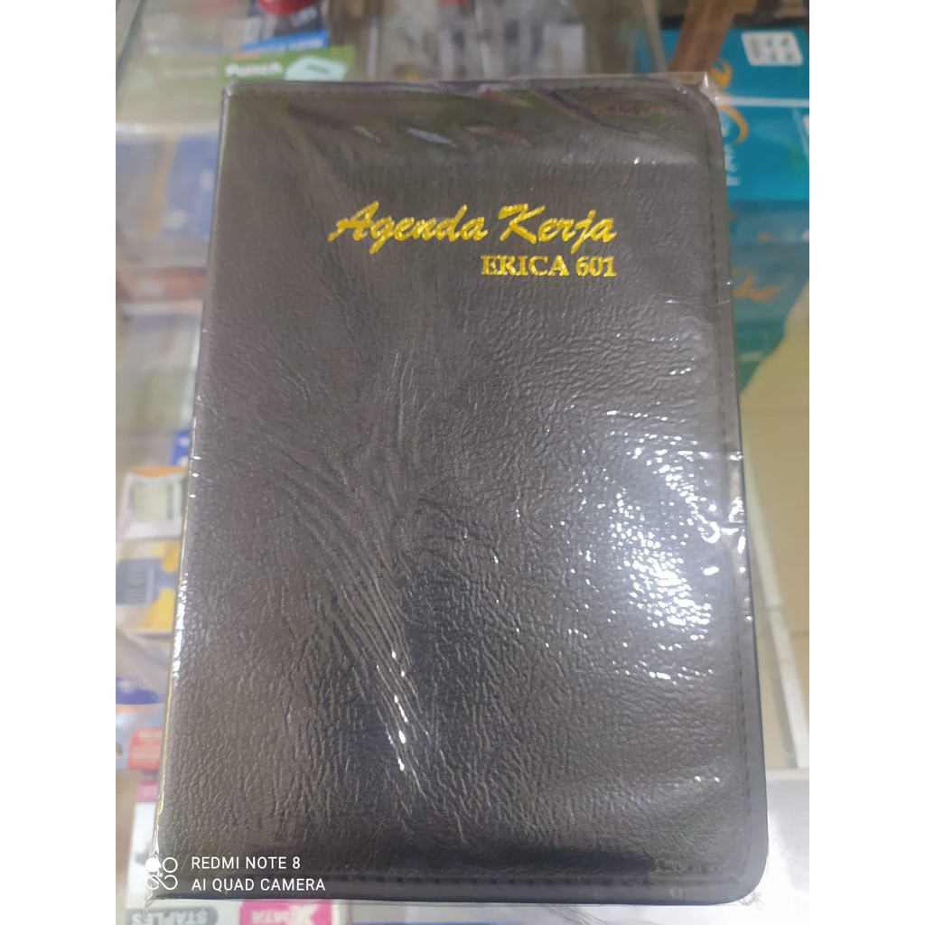 Buku Agenda Kerja Erica 601 Resleting