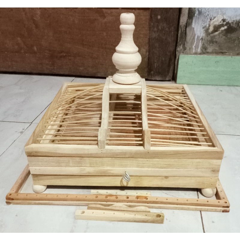 sangkar jemur untuk burung perkutut uk 36x36/sangkar cungkok