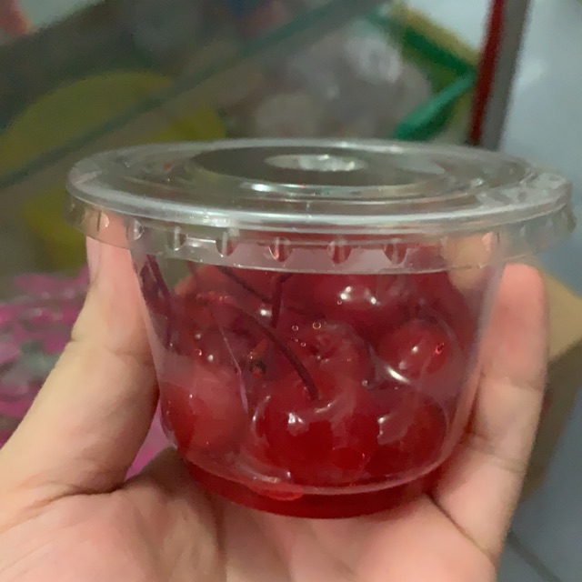 

Cherry tangkai 9pcs merah