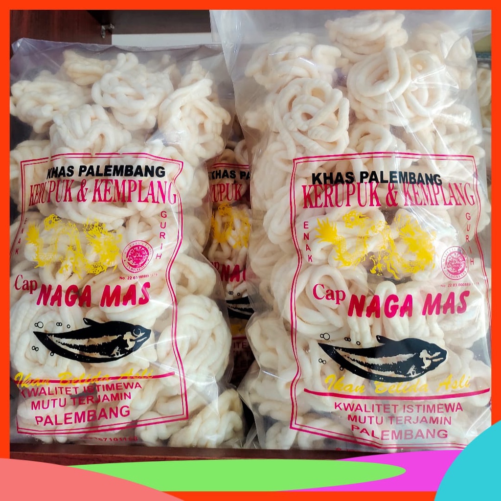 

KERUPUK PALEMBANG SUPER 500 GRAM KERUPUK SANGGUL NAGA MAS KHAS PALEMBANG