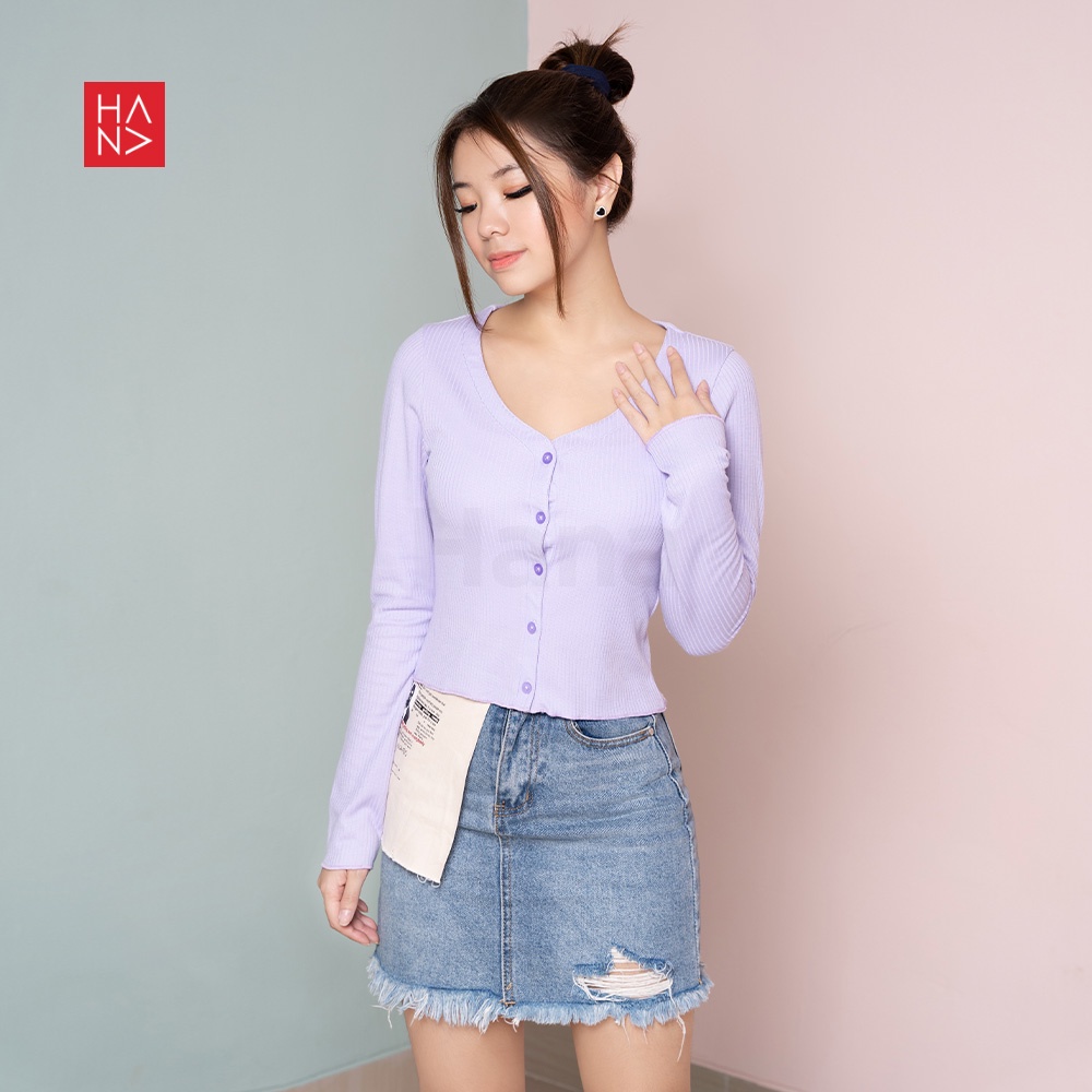 HanaFashion JKT - Rina Cardigan Long Sleeve Outer Wanita - JK056