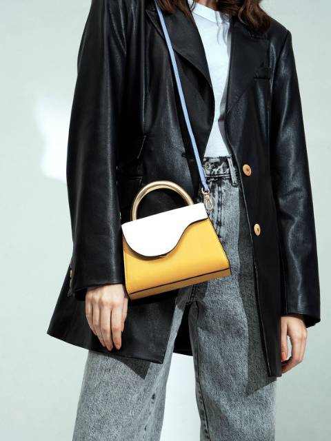 CK Angular Flap Bag
