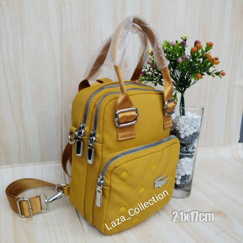 Tas ORI, Tas chibao,Tas wanita 3 in 1 tenteng slempang,ransel 3 ruang