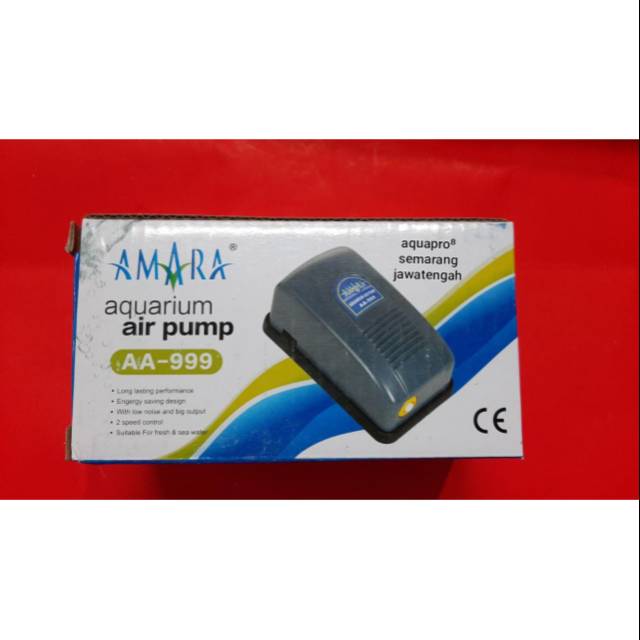 Pompa Udara Aerator Satu Saluran Amara Aripump AA999 (AA 999)