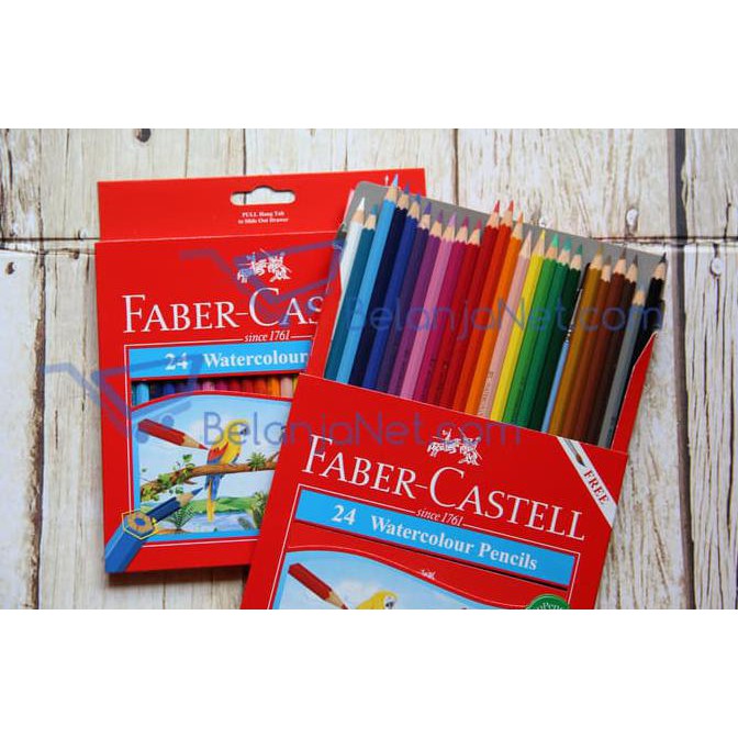 

Sale!! Pensil Warna Faber Castell Watercolour 24 Color Terbaru