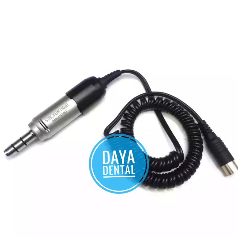Dental bonggol micromotor handpiece lowspeed bor bur gigi veneer strong micromotor 204 mahasiswa