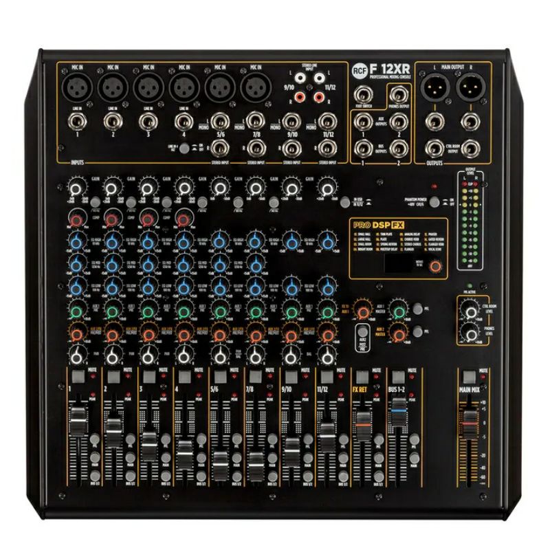 Mixer audio RCF F12XR original mixer Rcf f12xr F12xr