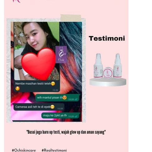 6.6 Terlaris OCHI SKINCARE BPOM ORIGINAL [free gift random] murah