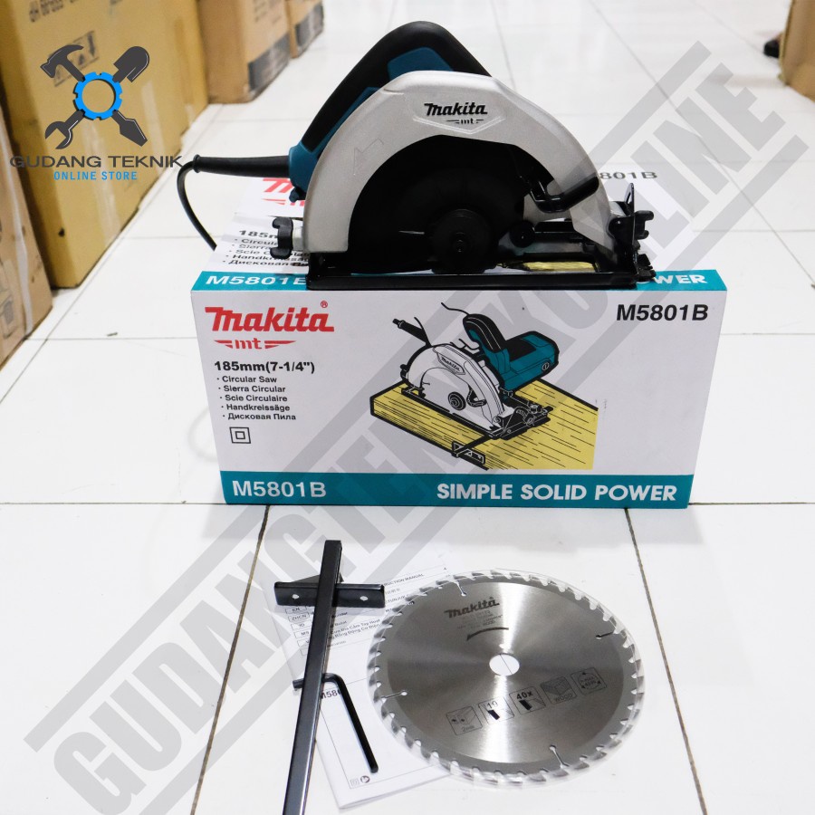 Mesin Circular Saw 7"  / Mesin Gergaji Potong Kayu 7 Inch - Circular Saw LISTRIK 7"