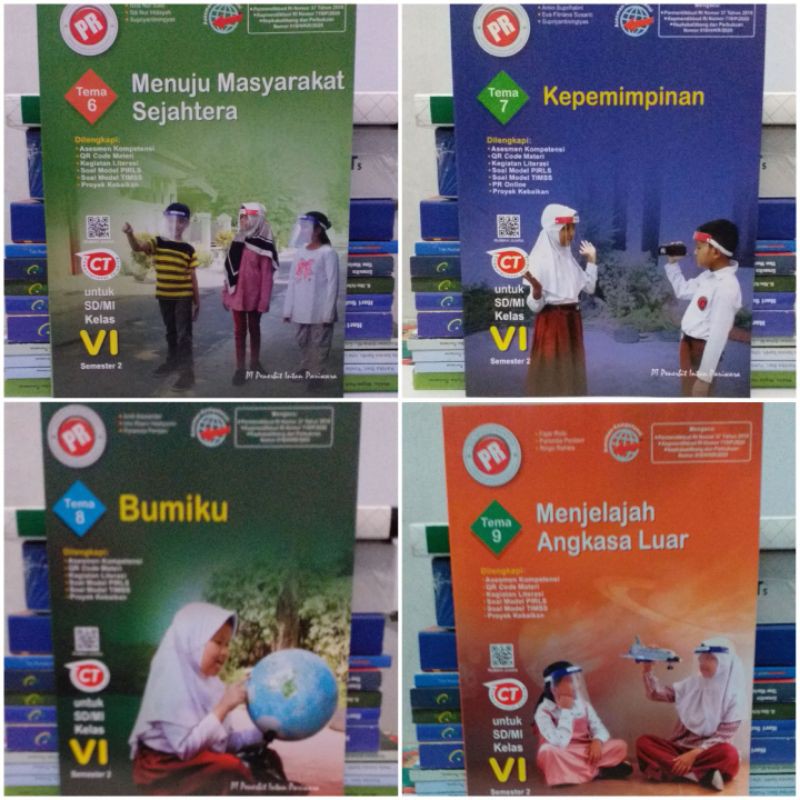 

Buku Paket PR SD/MI Kelas VI Tema 6 sampai Tema 9 Revisi Intan Pariwara