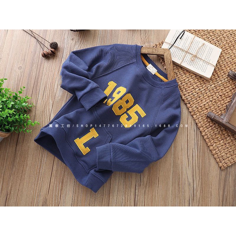 BS/COD/BAJU ATASAN ANAK 1985/KAOS SWEATSHIRT LENGAN PANJANG/GOOD QUALITY/REAL PICTURE