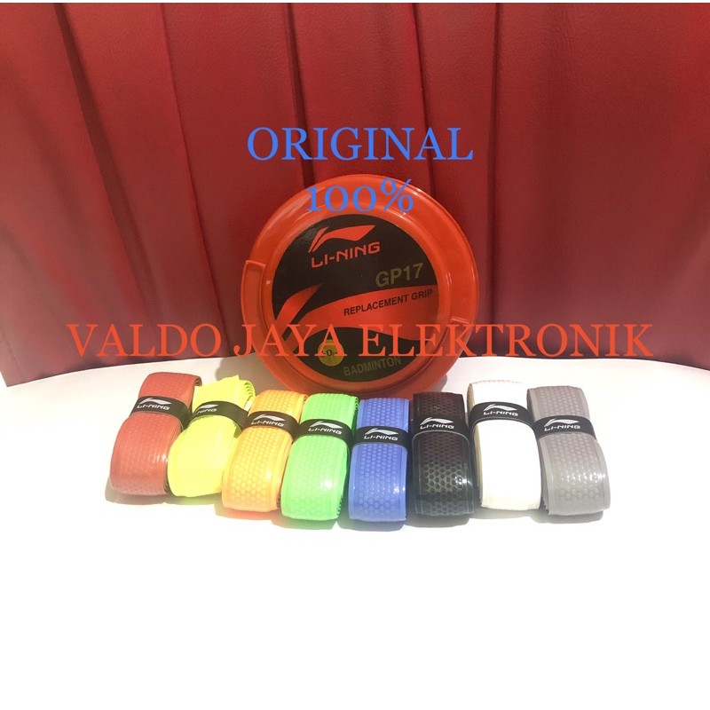 Grip Raket Badminton LINING GP-18 ASLI Grip BuluTangkis Grip LINING