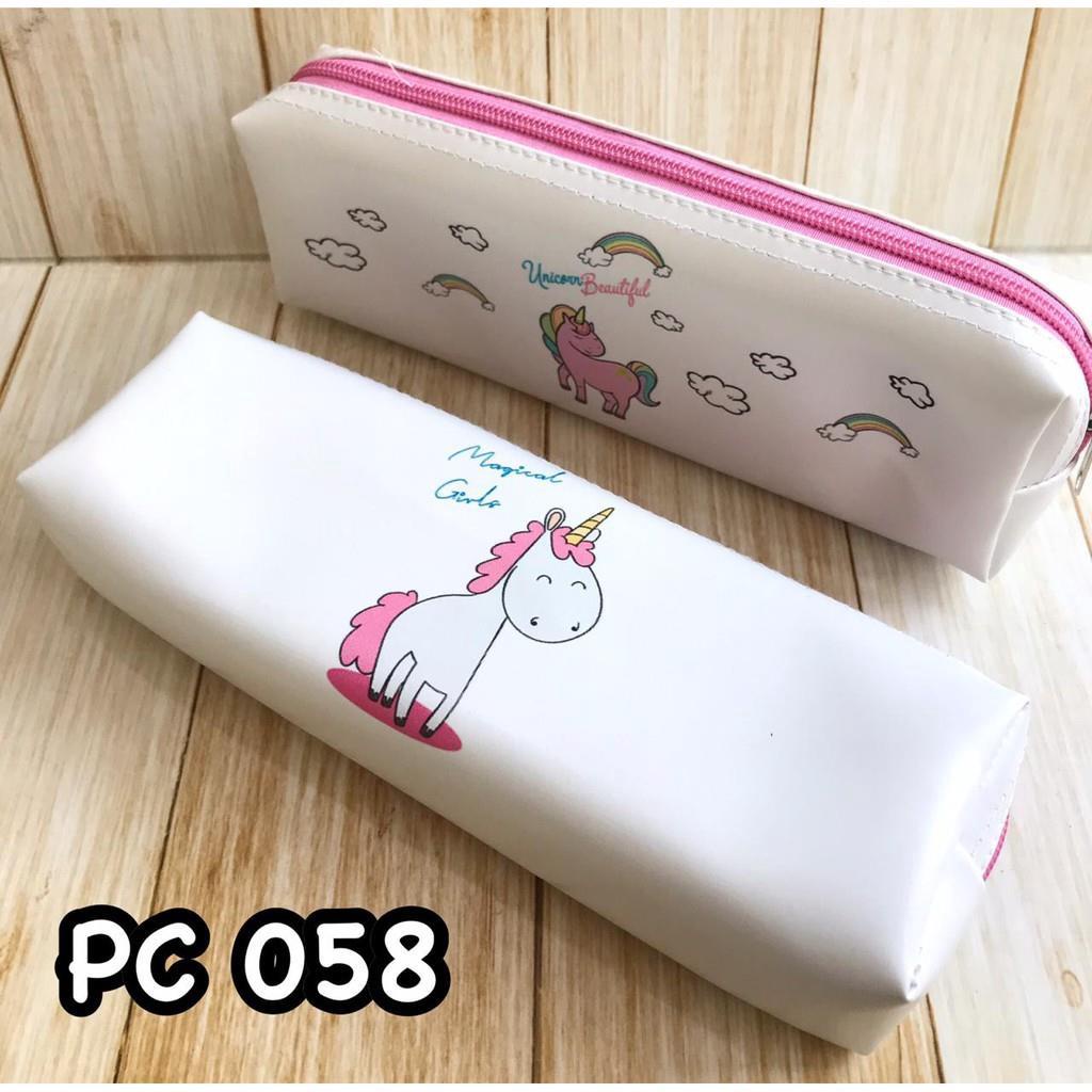 

[PAM]Pencil Case/Tempat Pensil 058 (putih kuda)