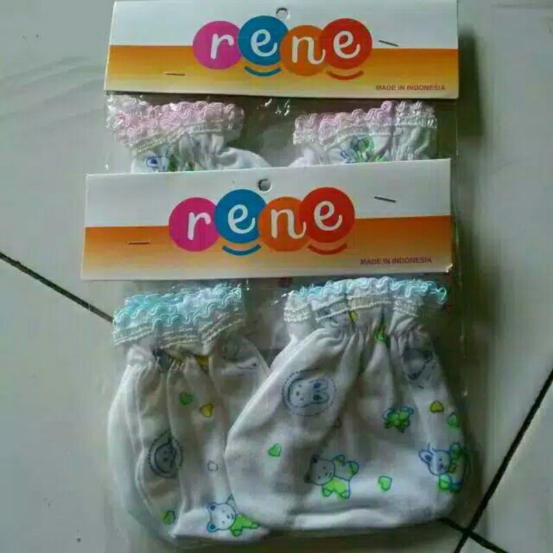 3Pasang Sarung Tangan dan Kaki Paling Murah-Sarung Tangan dan Kaki Rene