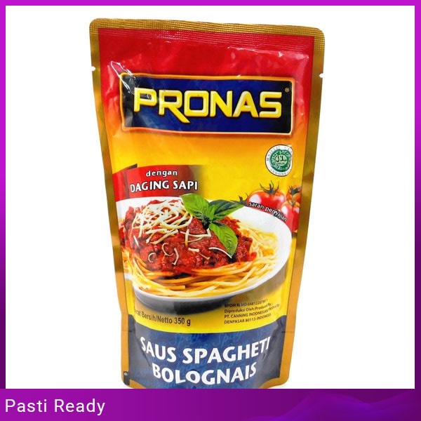 

Saus spagheti Pronas Bolognese Pouch 350 Gr