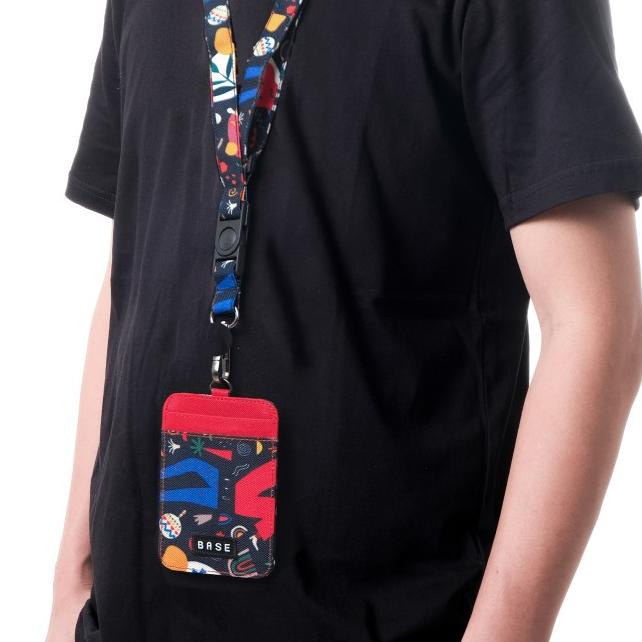 

Kualitas Bagus Gantugan ID Card Holder Kantor Name Tag Lanyard Pria Wanita - IDCS29 NEW