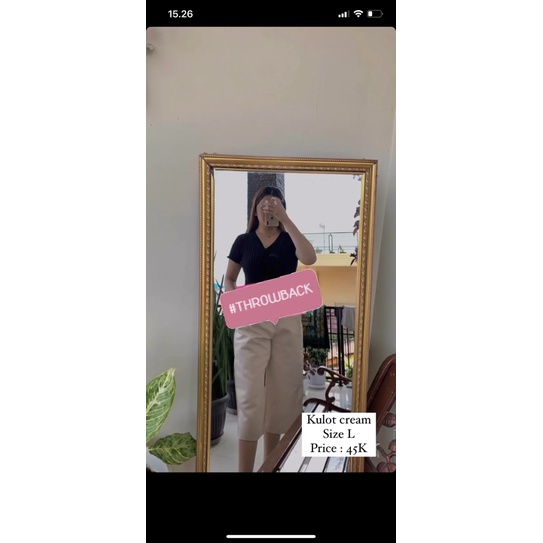 Preloved Kulot / Celana Kulot / Preloved Celana Kulot