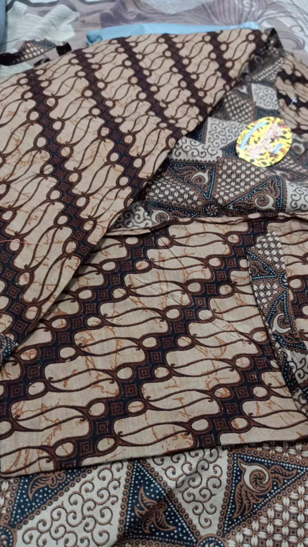Gamis Cewek Panjang Batik Kombi Genes #2 Wanita Muslim Modern Premium Exclusive