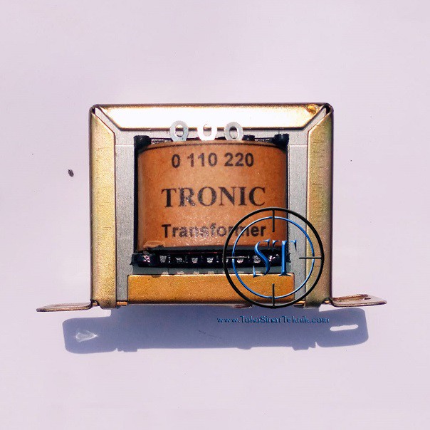 Trafo Tronic 1A 15V CT Merk Tronic 1000mA Output 15 12 6 CT 6 12 15 VAC 1 Ampere Travo Transformer Power Aktif Ampli