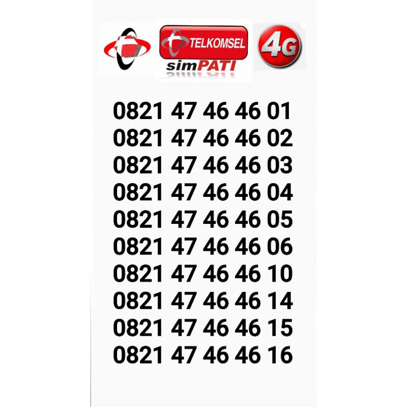 Nomer Simpati CANTIK