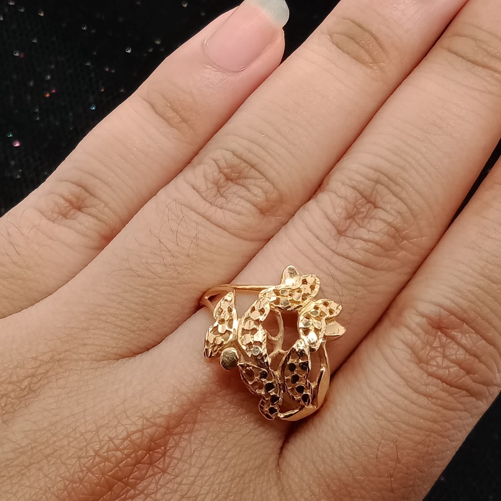 Cincin Emas 17K - 3.2 gr Kadar 750 - 752