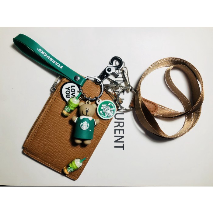

Dompet Cardholder Starbucks Kartu Id/Akses/Atm/Pelajar/Gift/Keychain 001
