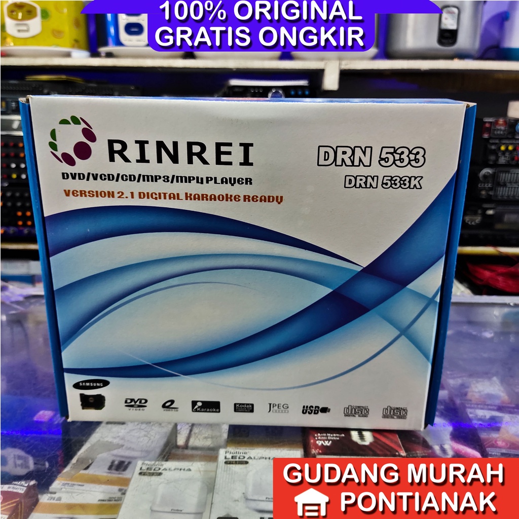 DVD Rinrei Optik samsung tidak pilih kaset aman kuat