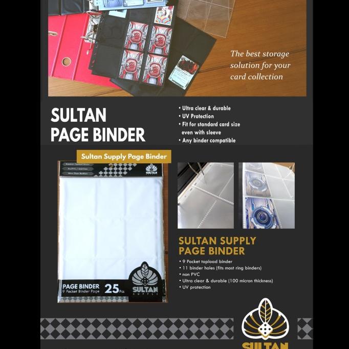 

COD Sultan Page Binder 9 Pocket 25 pages PROMOKode 2946