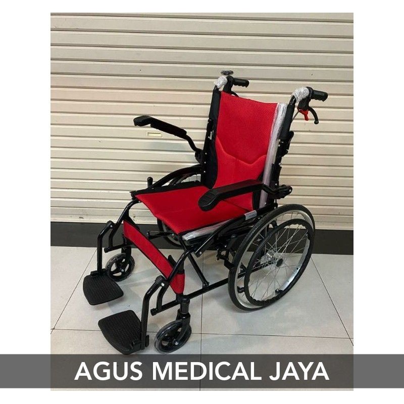 KURSI RODA SELLA SEMI TRAVEL BLACK STELL