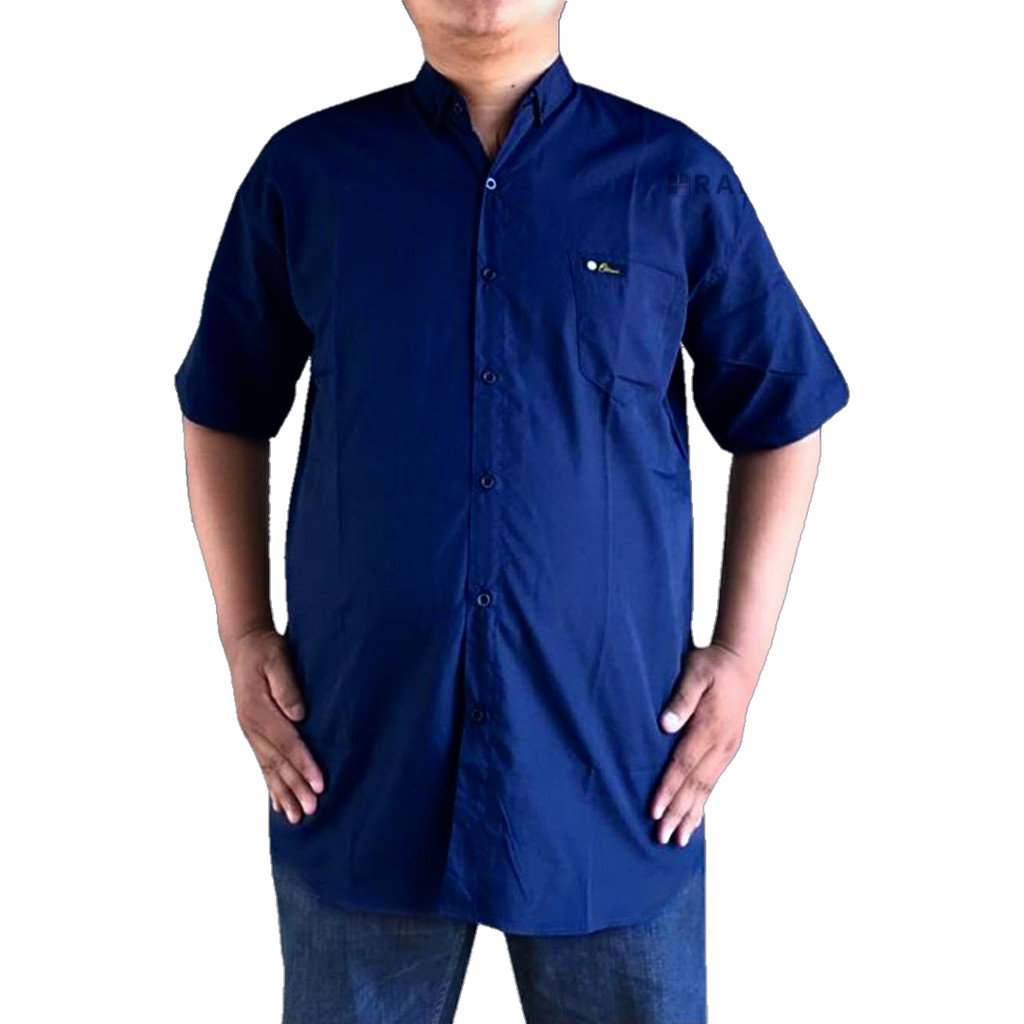 Kemeja Polos Jumbo XXL dan XXXL