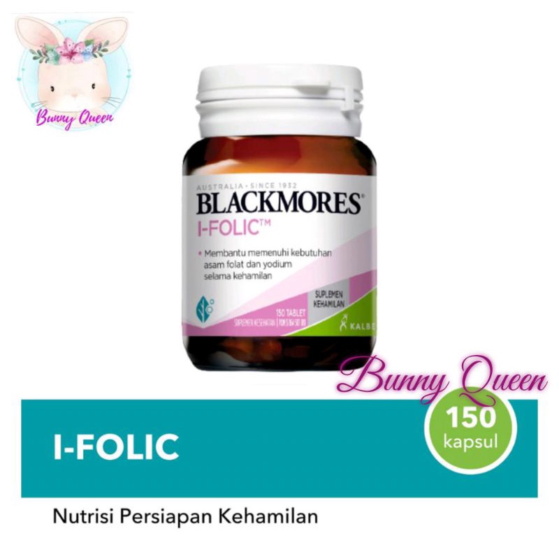 Blackmores I Folic 60 tablet 150 tablet kapsul Promil I-Folic Kalbe BPOM