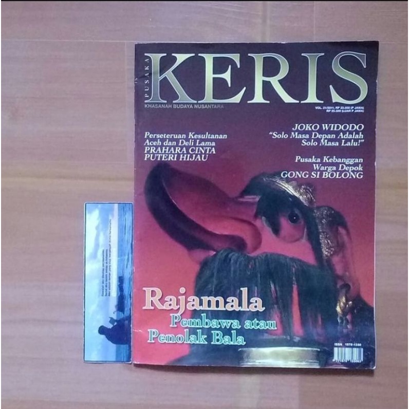 Majalah Pusaka Keris - Rajamala Pembawa atau Penolak Bala